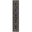 Wool Oriental Area Rug in Wine/Black/Beige/Green