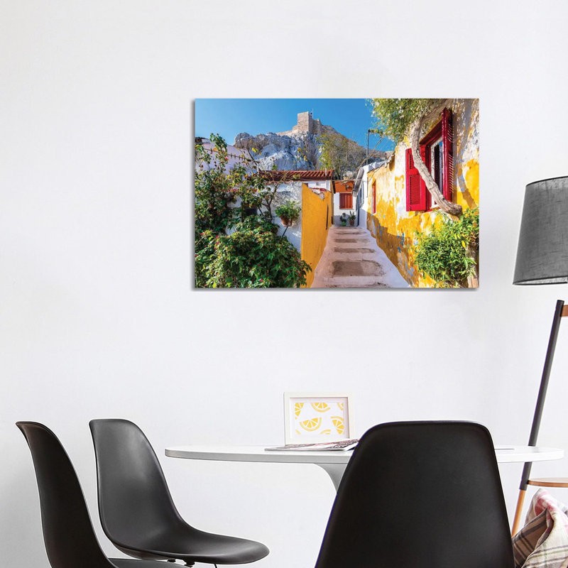 Athens, Greece IX by Nejdet Duzen - Print on Canvas, Wrapped Canvas, 66.04 cm H x 45.72 cm W x 3.175 cm D