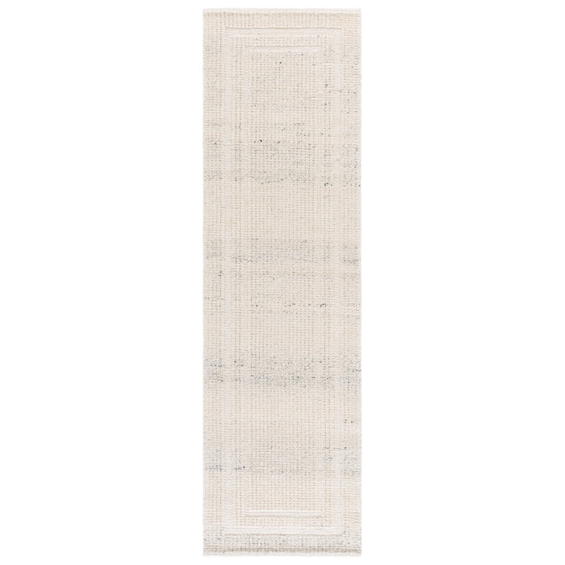 Natura 229 Hand Loomed Wool Geometric Rug, Runner 2'3" x 8'