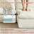 Balendin 119.80 W Chenille L-Shaped Sectional Sofa, Apartment Couch with Ottoman,Modular-1506986623