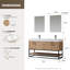 Ensemble de meuble-lavabo double 60 po avec miroir Alistair-1313351802-1313351800-1313351801