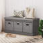 3 Pair Shoe Storage Bench-1926981900