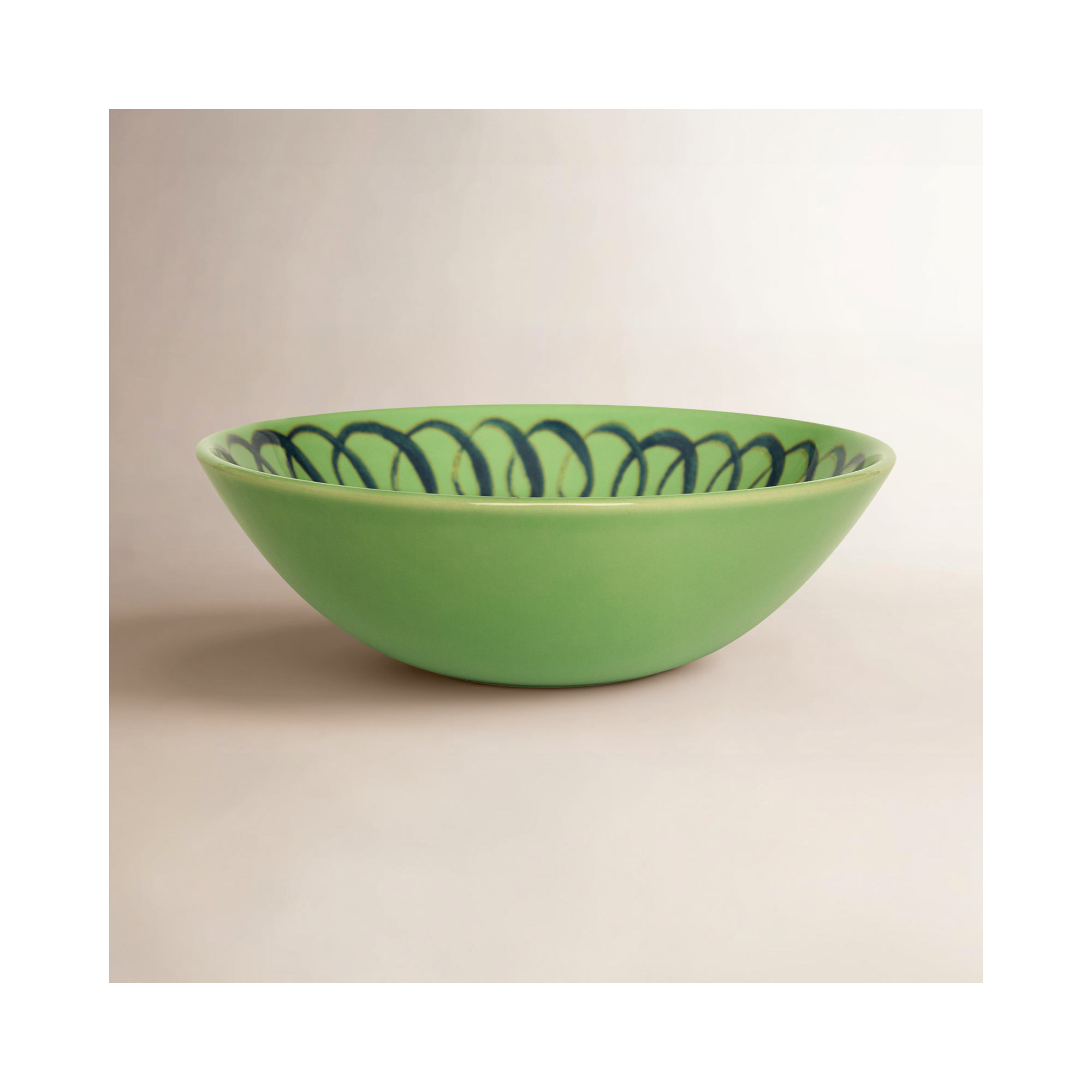 Herman Cereal Bowl - Lime - 7", Green