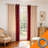 2panels Curtains For Bedroom And Living Room, Excluding Curtain Heads-1063554045