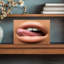 Impression d'art contemporain sensuel-129716539