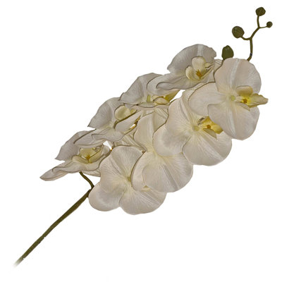 Fleur en soie artificielle à l’orchidée
