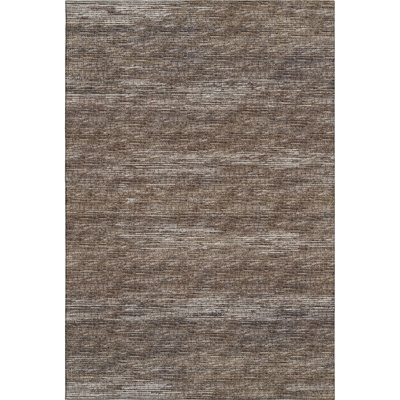 Premium Machine Washable Mayfield Brown Rug