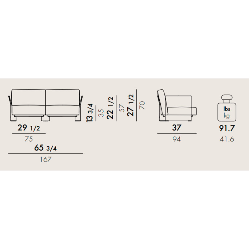 Pop Loveseat