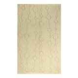 Serenity Handmade Cotton and Silk Abstract Area Rug