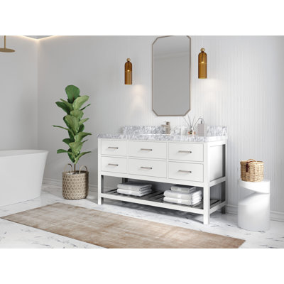 Ensemble de meuble-lavabo simple 60 po Parker