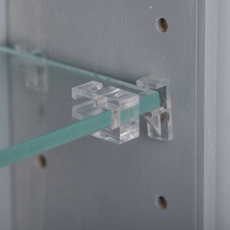 Normandy Recessed In The Wall Niche, 61.5" H x 15.5" W x 3.5" D, Primed Gray
