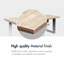 L-Shaped Solid Wood Top Writing Desk-87117371-93705914