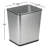 Steel Open Kitchen Trash Can - 7 Gallons-1411550431