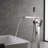 1 Handle Floor Freestanding Tub Filler with Diverter-55204398