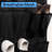 24-Pocket Hanging Shoe Organizer – Space-Saving Over-Door Storage For Closet Accessories And Footwear, Black
