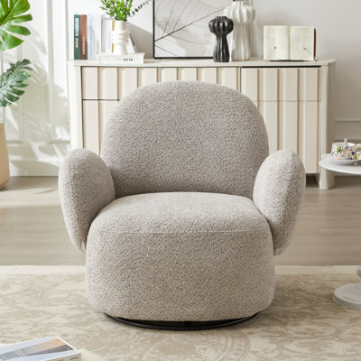 Chaise d'appoint pour le salon avec fonction pivotante