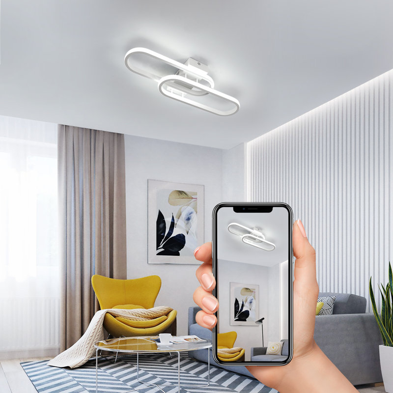 Cleonte Acrylic LED Flush Mount