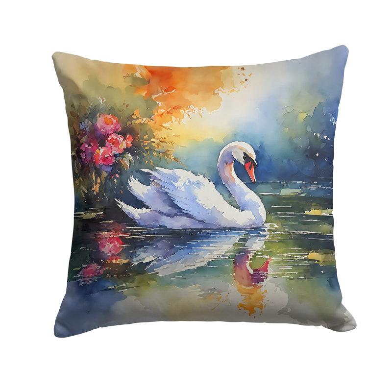 Coussin Swan, H 18 po x l 18 po