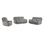 Blynn Power Reclining Sofa Loveseat and Recliner