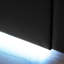 XR Living Ava Upholstered TV Bed with LED Lighting-109116948-109116947