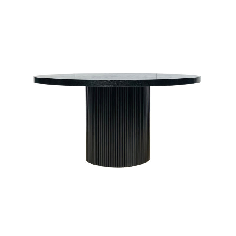 Bois rond rond Elle, Noir