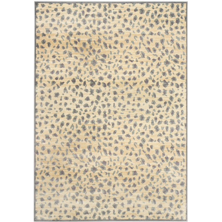 Martha Stewart Light Grey/Cream Area Rug