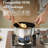 10 Piece Nonstick Stainless Steel Cookware Set