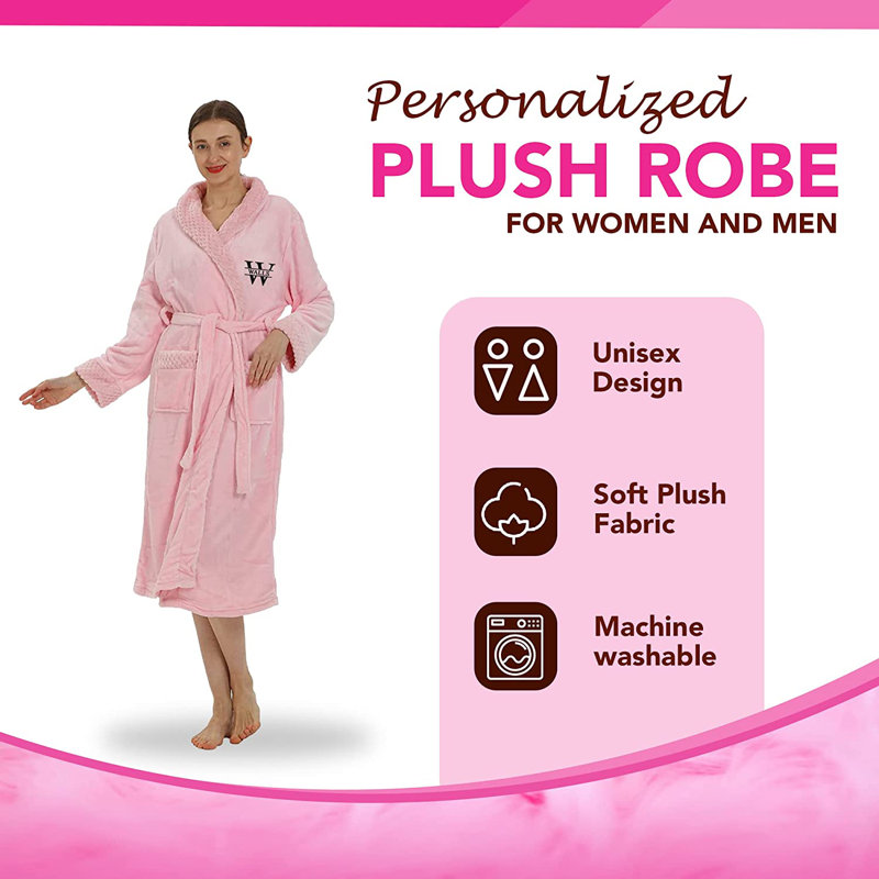 Peignoir Shaquita, TG, Rose, Oui