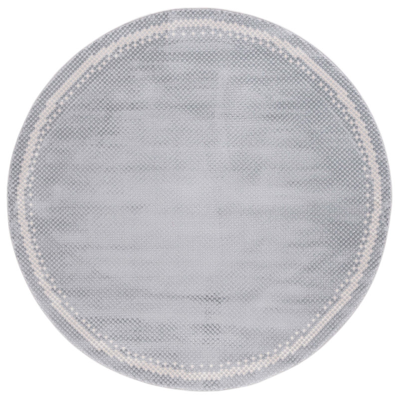 Continental Performance Geometric Rug, Round 6'7"