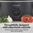 Programmable Stay Or Go Slow Cooker 7 Quart Capacity Black