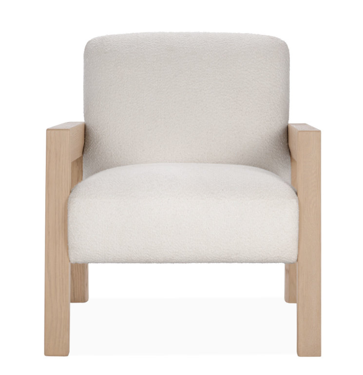 Aliza Upholstered Fabric Accent Chair