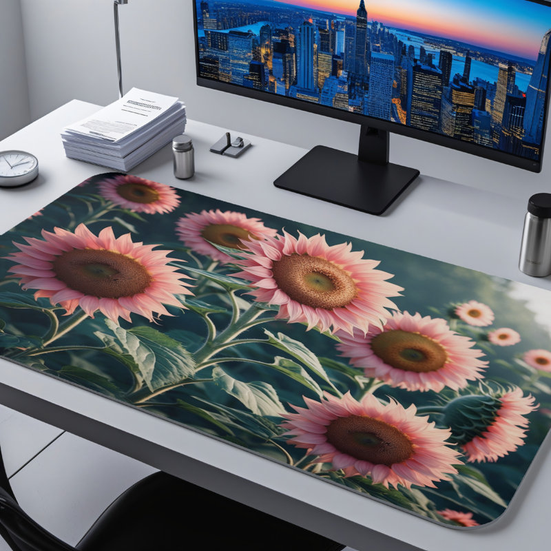 Polyester Desk Pad, 23.6x13.8
