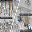 Luminaire de lustre moderne moderne en cristal