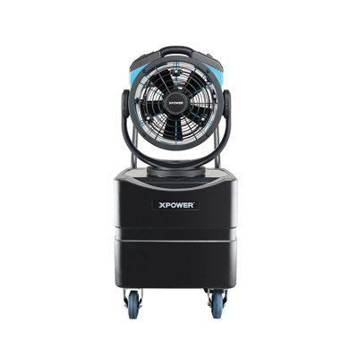 Misting Fan Outdoor Cooling Oscillating Heavy Duty Powerful High Velocity Ideal for Camping Patios Picnics & More (FM-68WK)