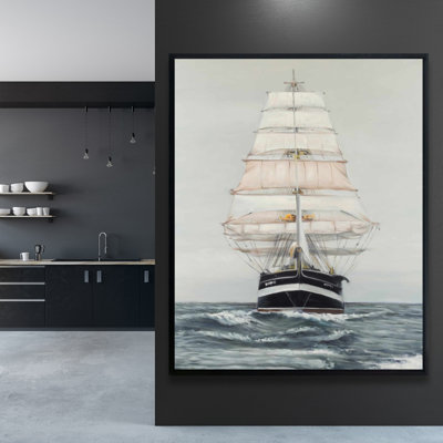 Art sur toile gris