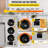 VEVOR Pizza Countertop Pizza Oven with Rotisserie