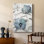 Cottage bleu I - galerie Cavas sur mesure