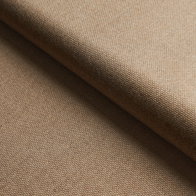 Schumacher x Patterson Flynn Atticus Wool Fabric, Camel
