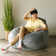 Big Joe Large Teardrop Foam Filled Bean Bag Chair with Soft Removable Cover