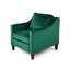 Fauteuil club en velours