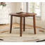 Table de salle à manger extensible ronde pour 2 à 4 personnes, table de salle à manger pliante en bois avec taille réglable, conception peu encombrante pour les petits appartements et les salles à manger - Brun clair-2078147465