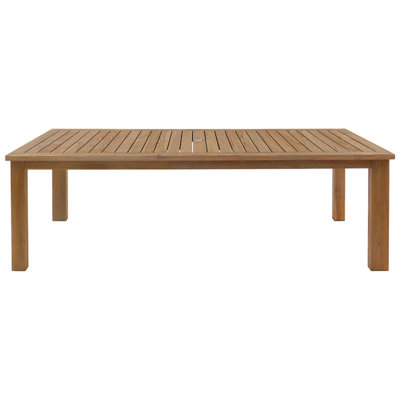 Moindou Rectangular Teak Outdoor Buffet & Console Table With Umbrella Hole , 96'' in. W 45'' in. D