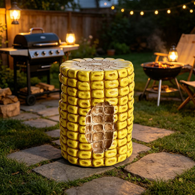 Resin Vegetable-Shaped Accent Stool