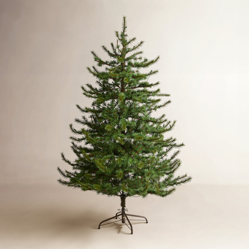 Green Pine Artificial Christmas Tree, H 6 pi, Not Pre-Lit