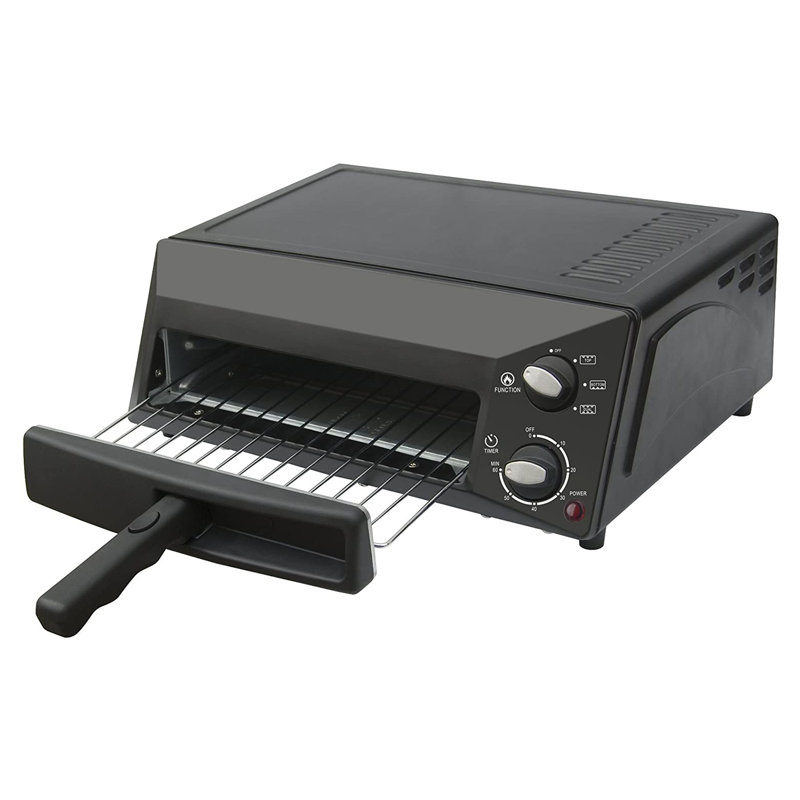 Magic Chef Countertop Pizza Oven Pizza Oven, Black