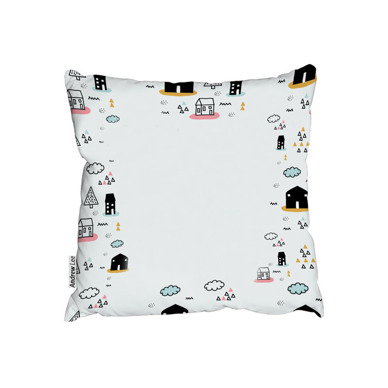Square Cushion, 61cm H x 61cm W x 20cm D