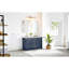 Meuble-lavabo double 54 po avec miroir Dejean-148278214