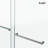44-49" W x 72" H Frameless Double Sliding Shower Door-122909661