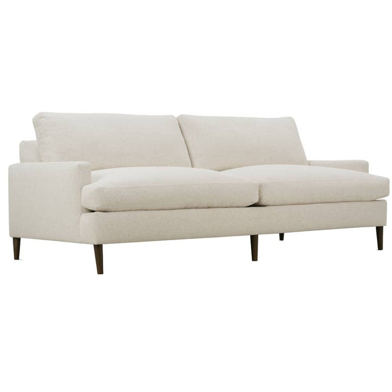 Grady Sofa with Legs, Carob