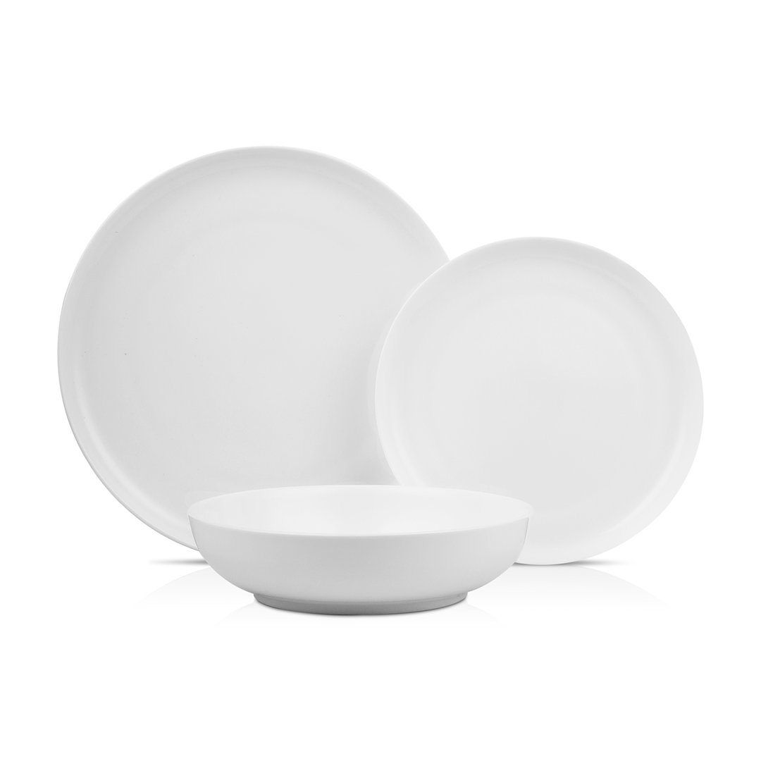 Stone Lain Gabrielle 24-Piece Dinnerware Set Bone China (Set of 24) Stone Lain 